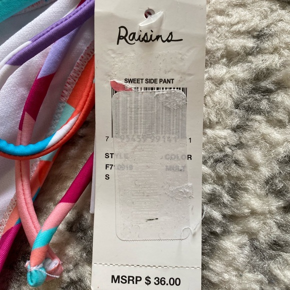 Raisins Sweet Side Bikini Bottom Swimsuit NEW - Picture 2 of 9